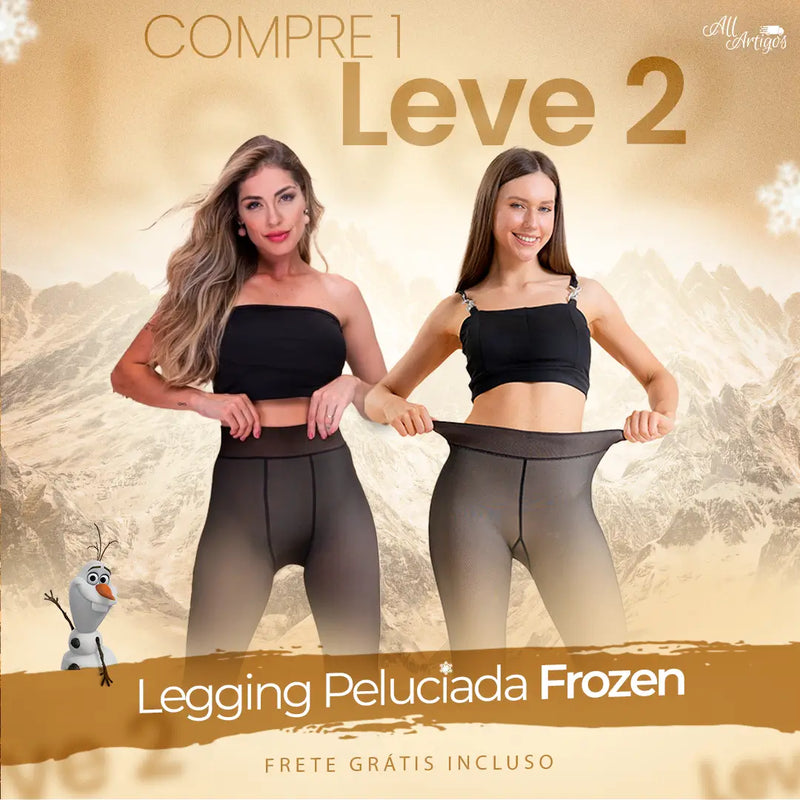 Leggin Peluciada - Frozen™ (Compre 1 & Leve 2)